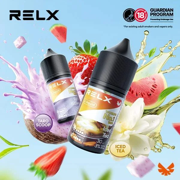 RELX悅刻電子煙油｜30ml×30mg尼古丁鹽煙油｜多10種口味